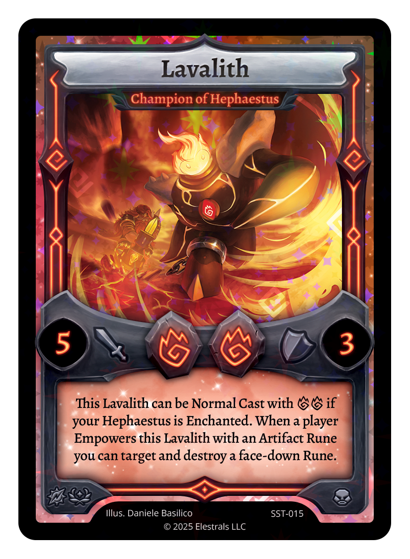 Lavalith - Champion of Hephaestus - SST-015